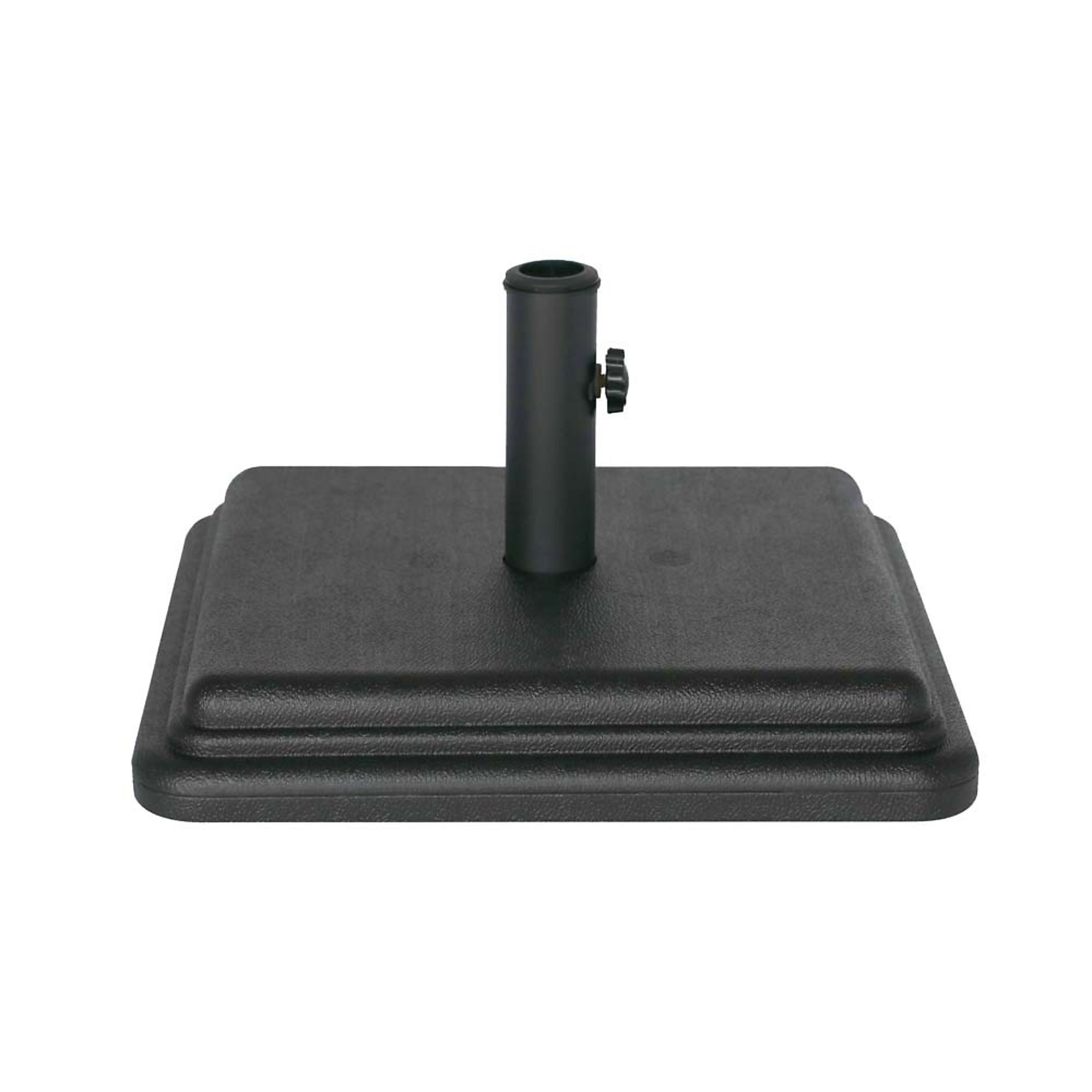 US Weight, 40 lb Umbrella Base With Stem (Black), Included (qty.) 1, Model# FUB41B